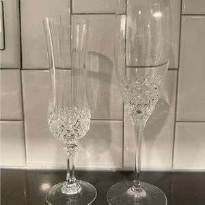 Mismatched Champagne Flute Set